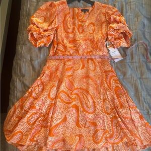 2 State Spring Patterned Dress